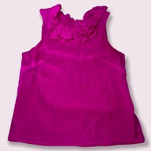 J. Crew 100% Silk Sleeveless Blouse